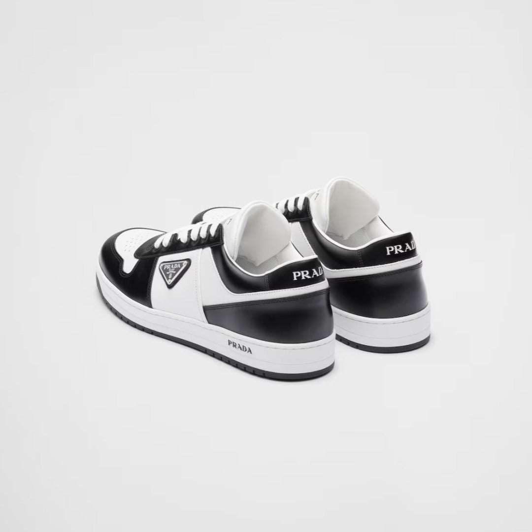Downtown Leather Sneakers – these sporty leather sneakers are accented with different interpretations of – LUX VERSE Luxury Designer Fashion Outlet