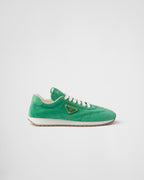 Suede rubber sneakers – these sneakers with a sporty silhouette are made of suede and have a light, – LUX VERSE Luxury Designer Fashion Outlet