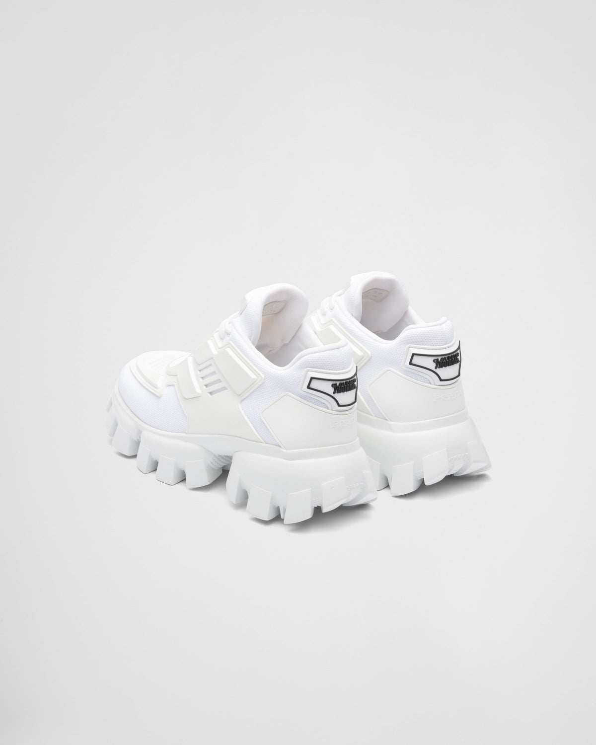 Cloudbust sneakers – upper: technical fabric and rubber Three-dimensional injected rubber eyestay element – LUX VERSE Luxury Designer Fashion Outlet
