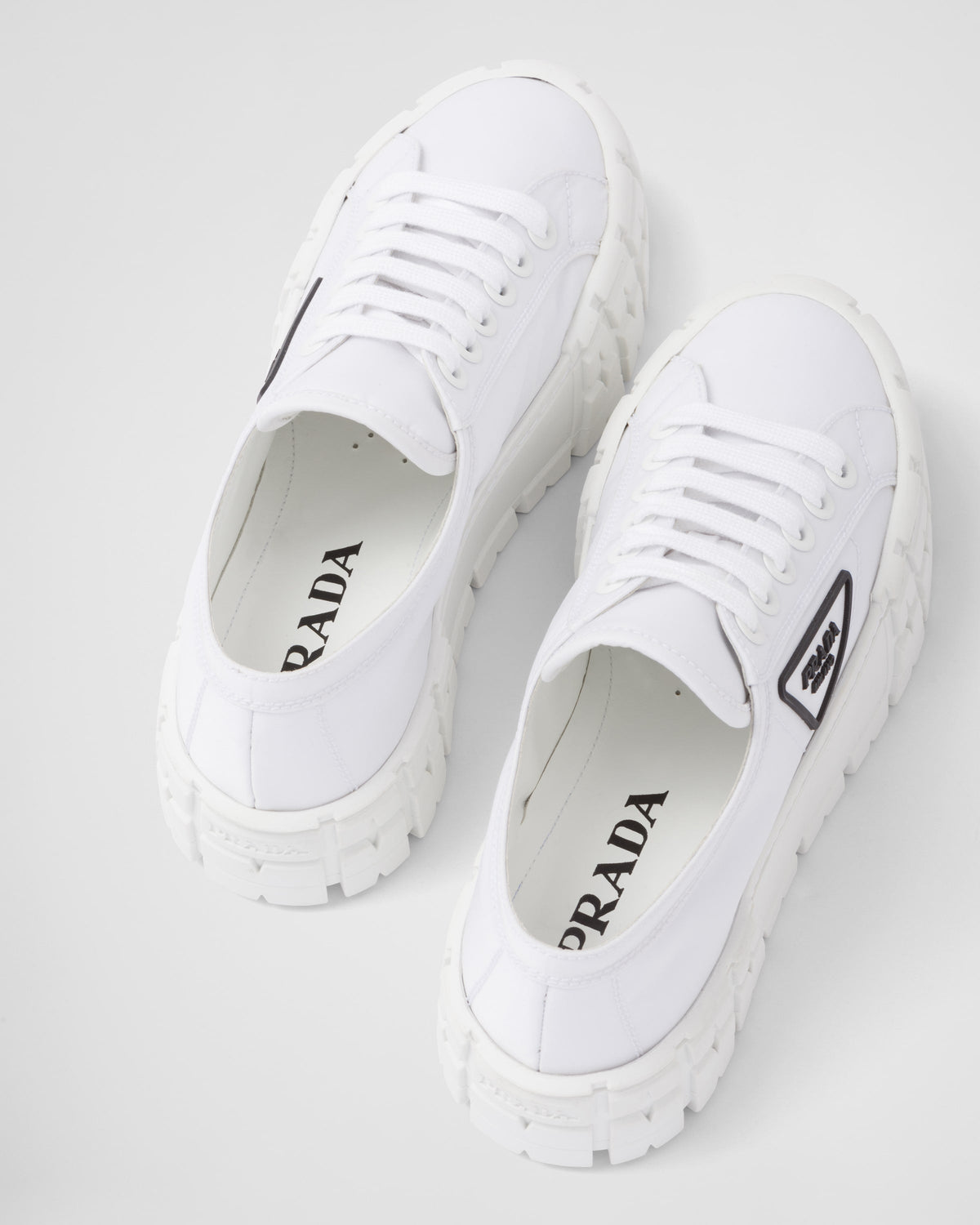 Double Wheel Re-Nylon gabardine sneakers – get ready to make a statement while reducing your carbon footprint – LUX VERSE Luxury Designer Fashion Outlet