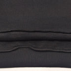 Black Cotton Floral Print Pullover - Men's