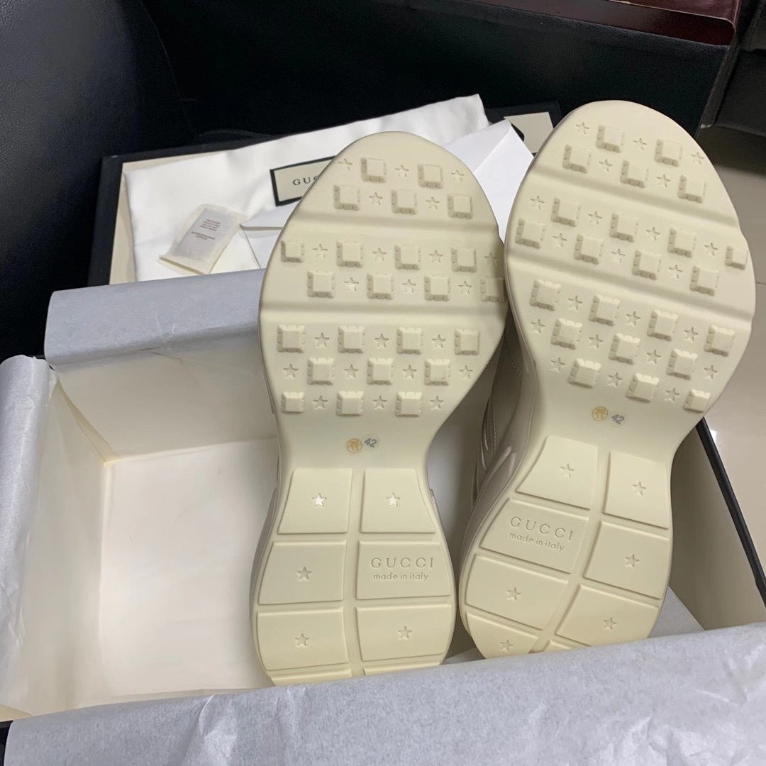 Rhyton Cream Sneakers