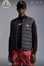 Black and White Puffer Jacket - Women's