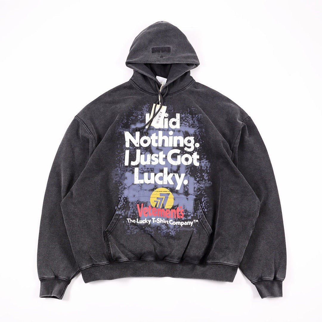 Lucky Print Hoodie - Men's