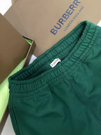 Navyfarbene Baumwollhose mit Kordelzug – Herren