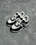 White Mesh Colourblock Chunky - Women's