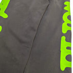 Jogginghose Olive Cotton Spider Graphic - Herren