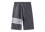 Red Jersey Bar Stripe Drawstring - Men's
