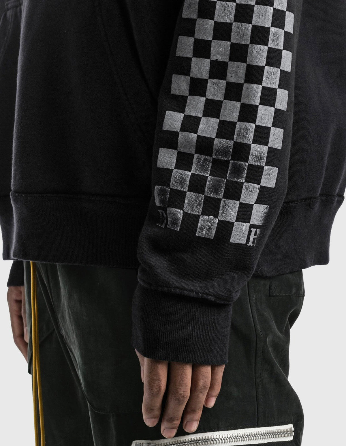 Schwarzer Hoodie – Herren