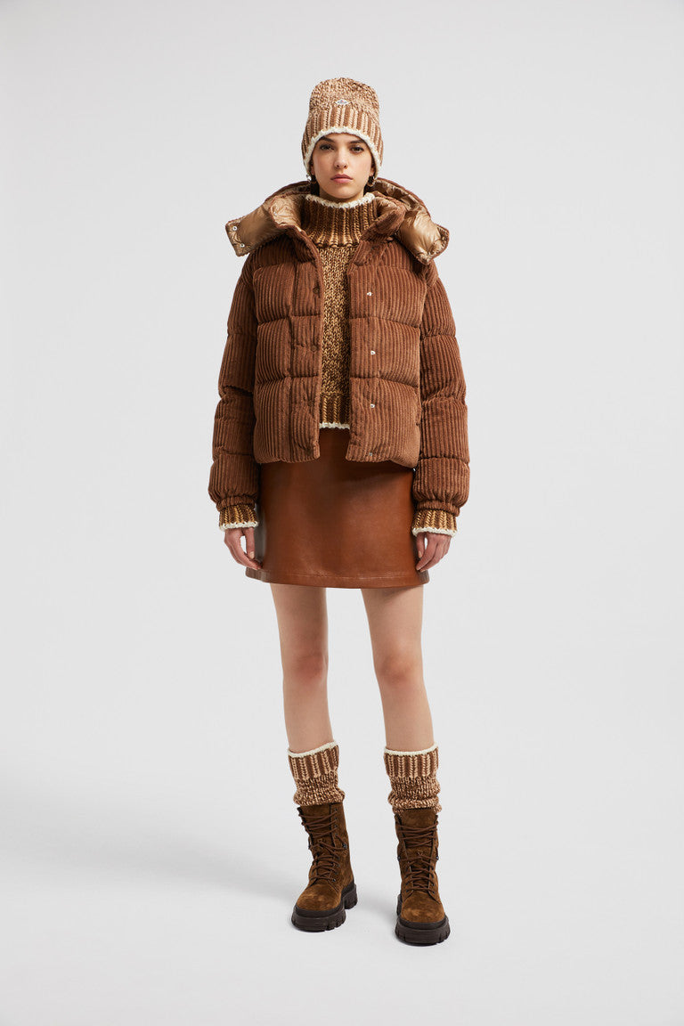 Daos Corduroy Down Jacket – an exploration of creativity and individuality, the Daos down jacket is crafted – LUX VERSE Luxury Designer Fashion Outlet