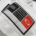 Schwarzes Langarmtrikot mit Nummer – Herren