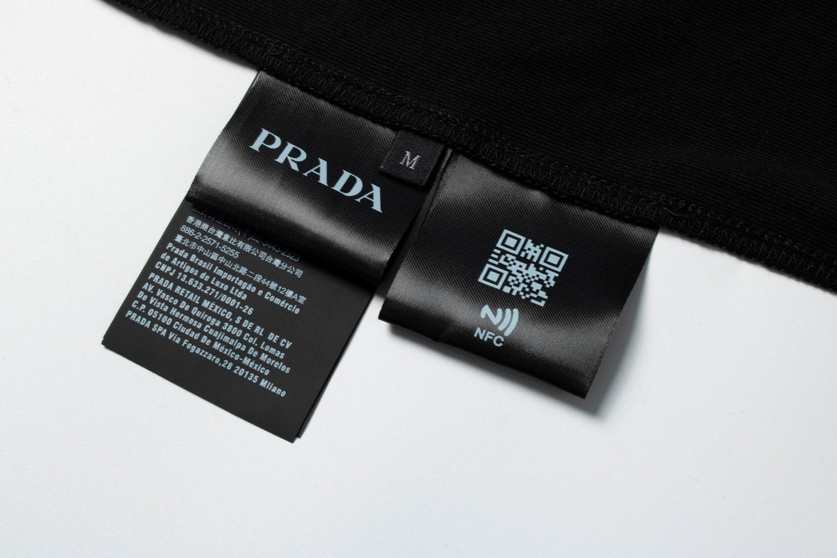Schwarz-weißes Tanktop – Herren