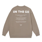 Black Cotton Planet Graphic Crewneck – Herren