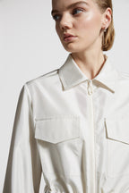 Deipilo Field Jacket – an adjustable waistline allows you to play with the feminine fit of the field jacket – LUX VERSE Luxury Designer Fashion Outlet
