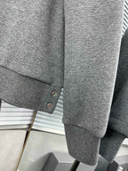4-Bar Crewneck Grey Loopback – Herren