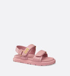 Dioract Sandal. – scratch straps are further enhanced by a gold-finish metal signature on the upper – LUX VERSE Luxury Designer Fashion Outlet