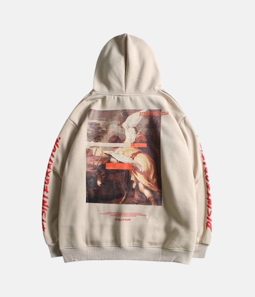 Disintegration Hoodie – material: Premium Cotton Design: High Quality Print Fit type: Regular – LUX VERSE Luxury Designer Fashion Outlet