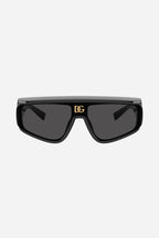 Black mask featuring DG logo – craftsmanship, refinement and timeless elegance: the & Sunglasses – LUX VERSE Luxury Designer Fashion Outlet