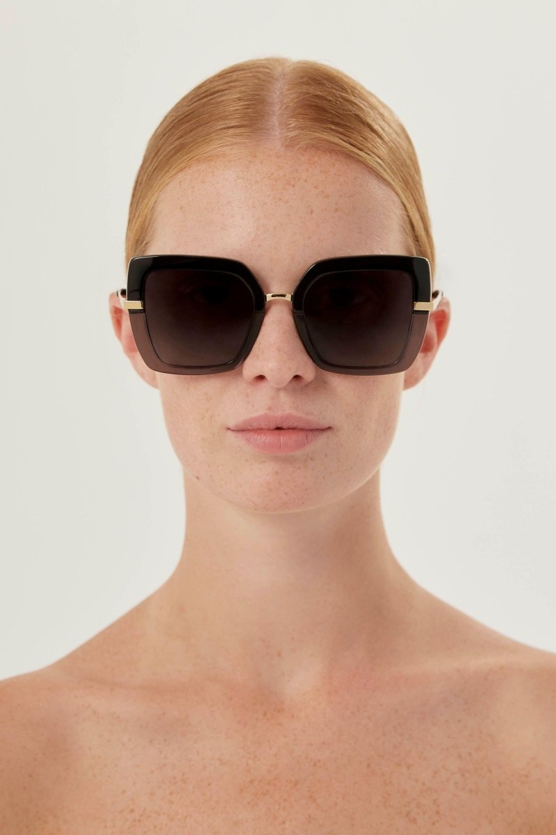Cat eye double colored sunglasses – out for their unmistakable style, where attention to detail and quality – LUX VERSE Luxury Designer Fashion Outlet