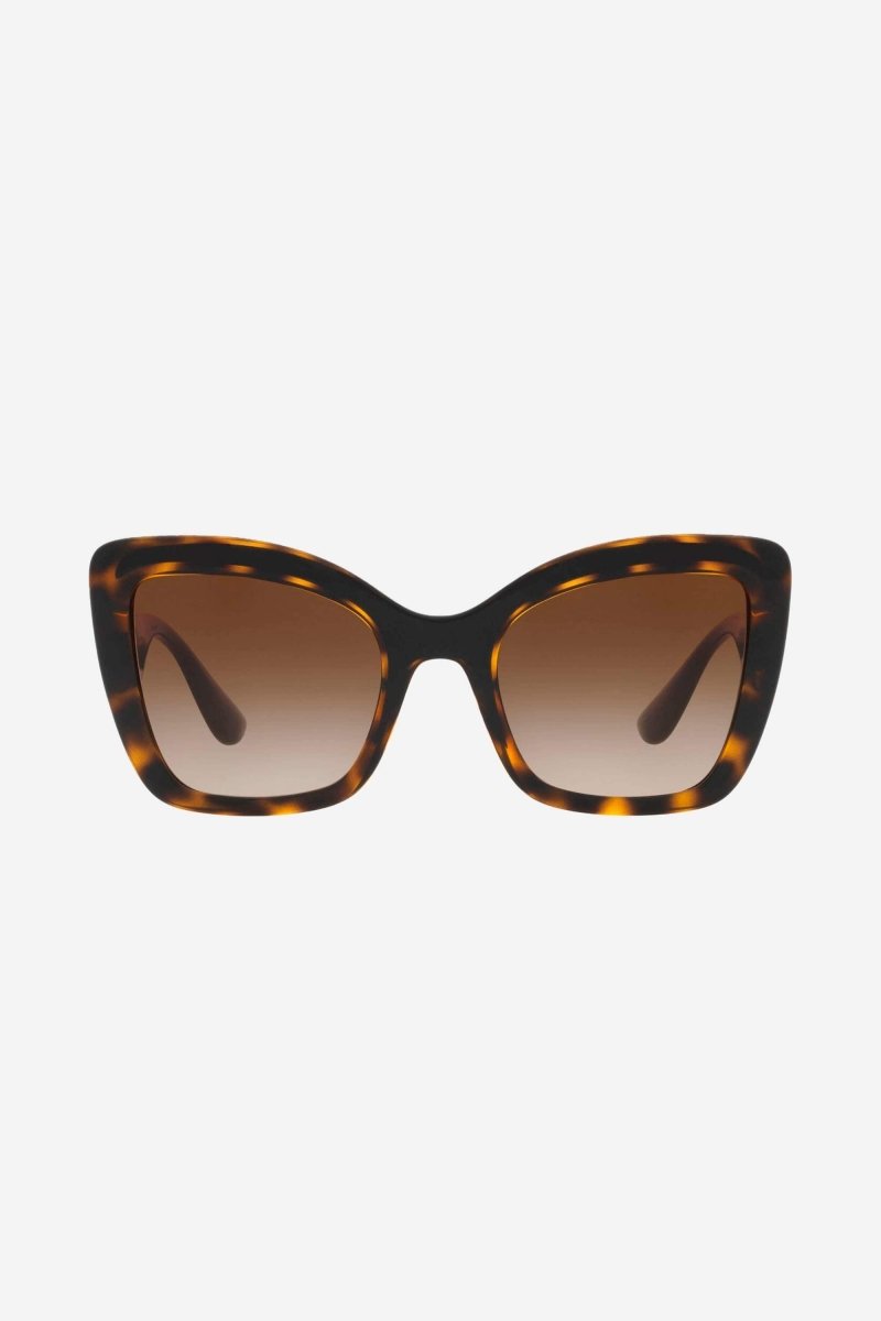 Cat eye havana sunglasses – quality of materials are combined with Made in Italy creativity – LUX VERSE Luxury Designer Fashion Outlet
