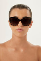 Cat eye havana sunglasses – craftsmanship, refinement and timeless elegance: the & Sunglasses – LUX VERSE Luxury Designer Fashion Outlet