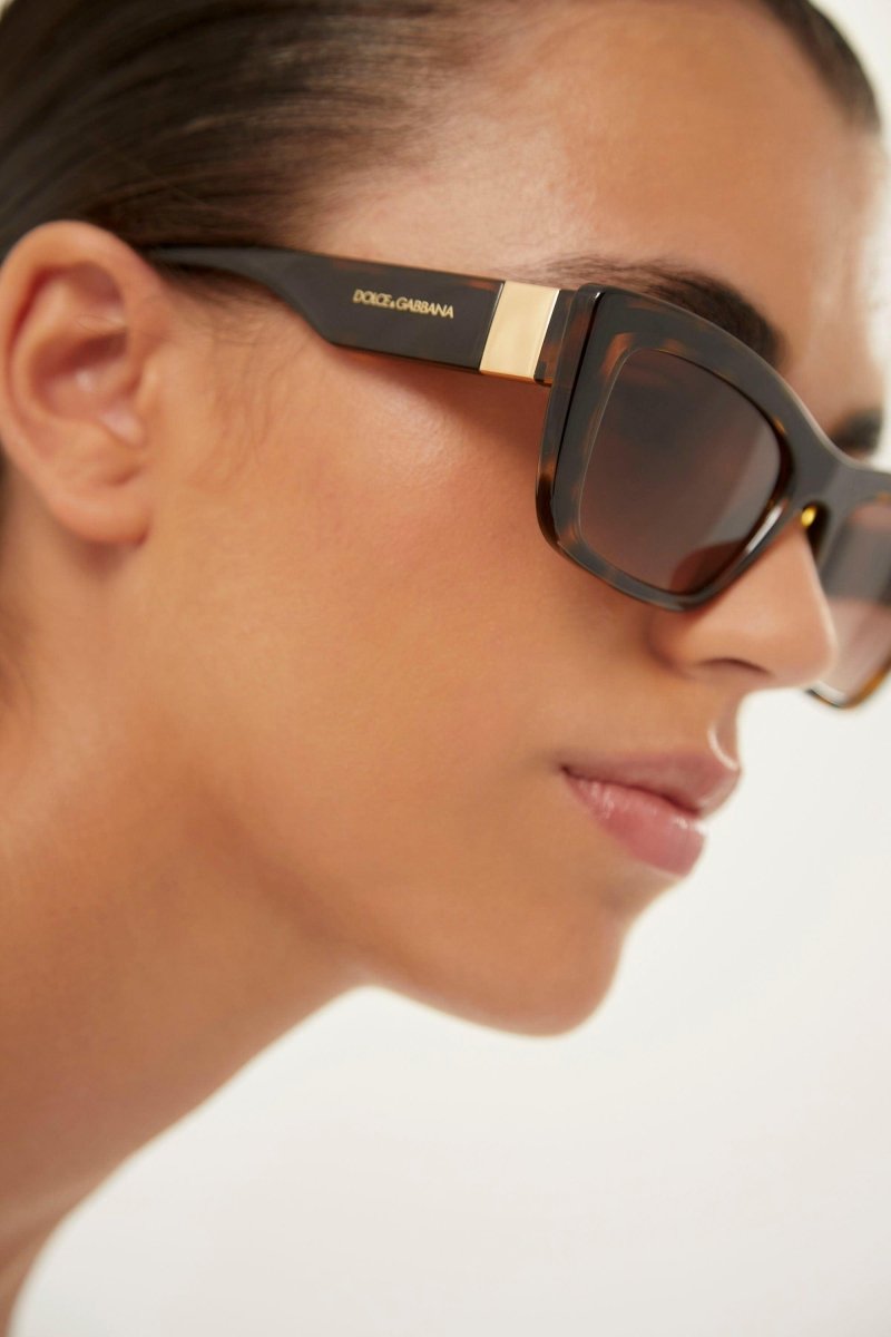Havana cat eye sunglasses – quality of materials are combined with Made in Italy creativity – LUX VERSE Luxury Designer Fashion Outlet