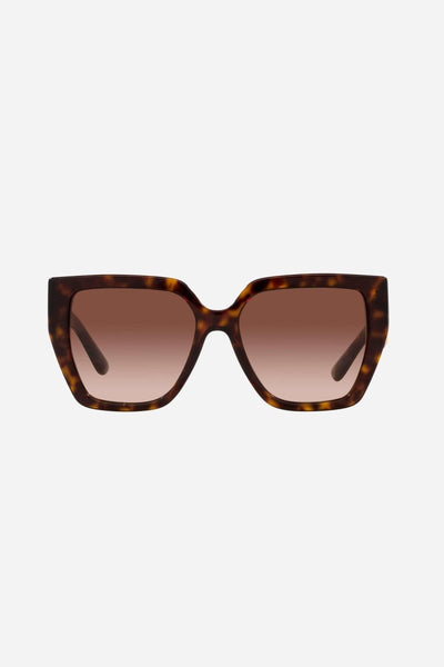 Dolce&Gabbana over havana cat-eye sunglasses - LUX VERSE - Luxury designer fashion outlet