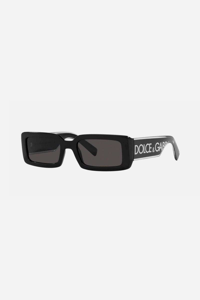 Rectangular with white logo sunglasses – craftsmanship, refinement and timeless elegance: the & Sunglasses – LUX VERSE Luxury Designer Fashion Outlet