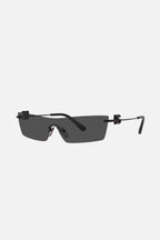 Rimless grey sunglasses – craftsmanship, refinement and timeless elegance: the & Sunglasses – LUX VERSE Luxury Designer Fashion Outlet