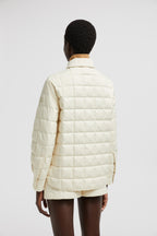 Down-Filled Shirt – crafted from polyester Longue saison lining Collar Welt pockets Down-filled Zipper – LUX VERSE Luxury Designer Fashion Outlet