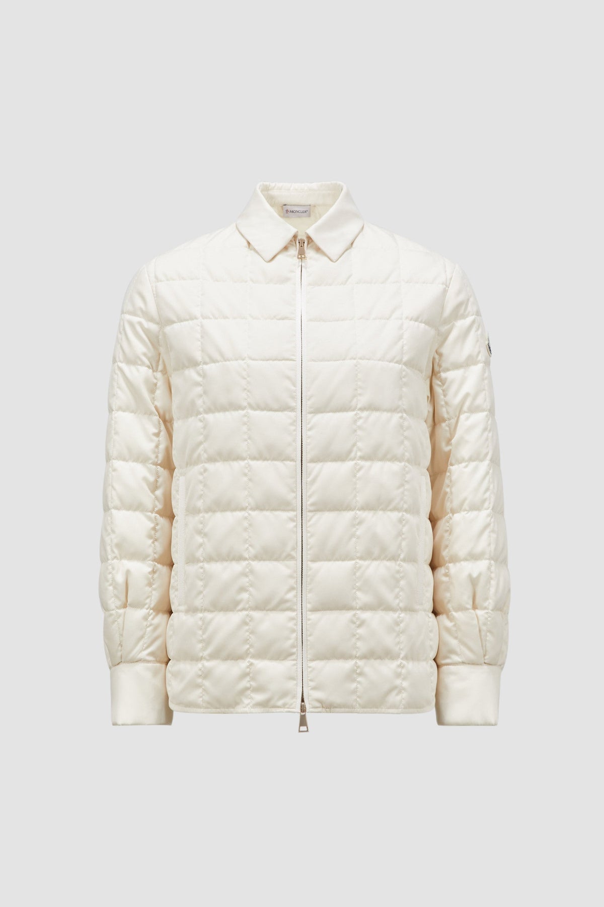 Down-Filled Shirt – lightweight yet warm, this down-filled shirt is characterized by graphic quilting – LUX VERSE Luxury Designer Fashion Outlet