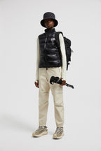 Down Vest – crafted from micro ripstop Nylon lining Down-filled Water-repellent-look two-way – LUX VERSE Luxury Designer Fashion Outlet