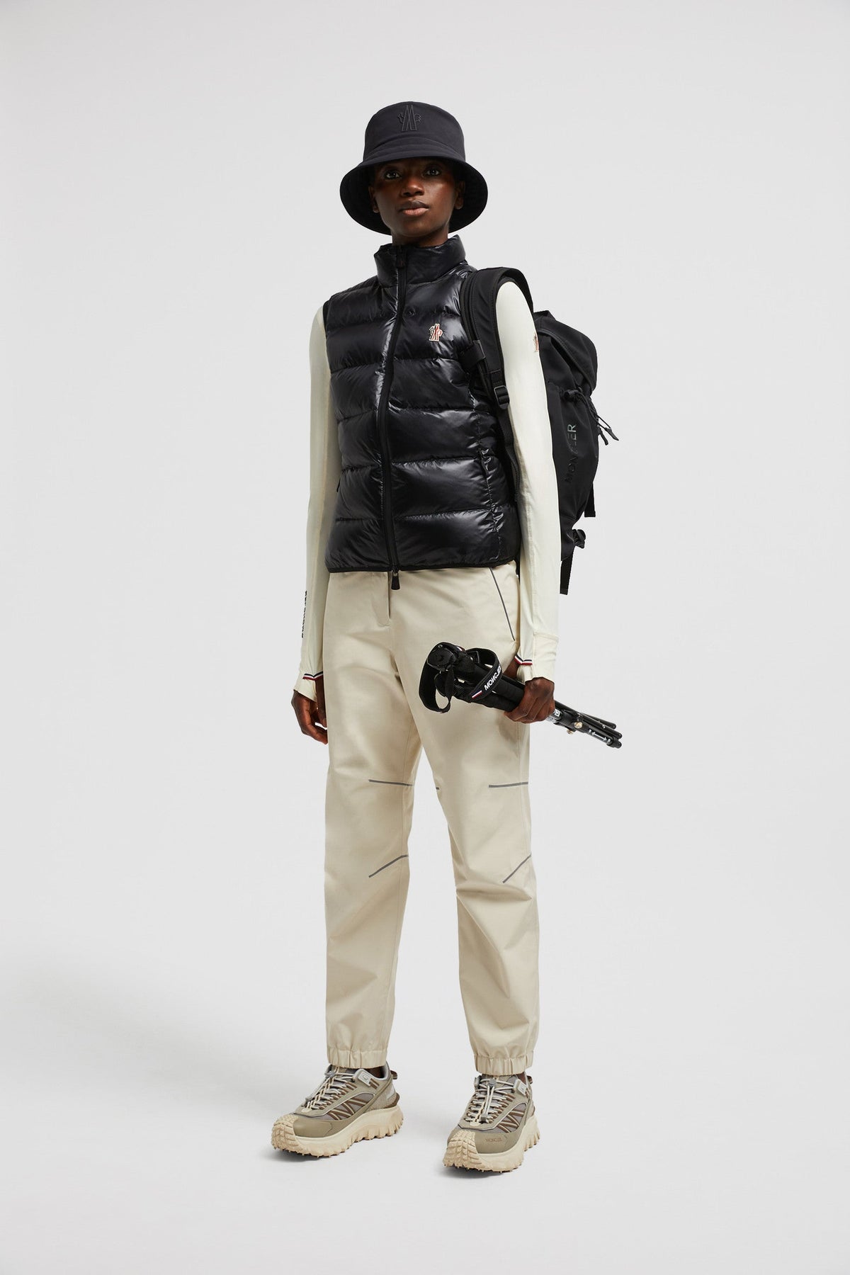 Down Vest – crafted from micro ripstop Nylon lining Down-filled Water-repellent-look two-way – LUX VERSE Luxury Designer Fashion Outlet