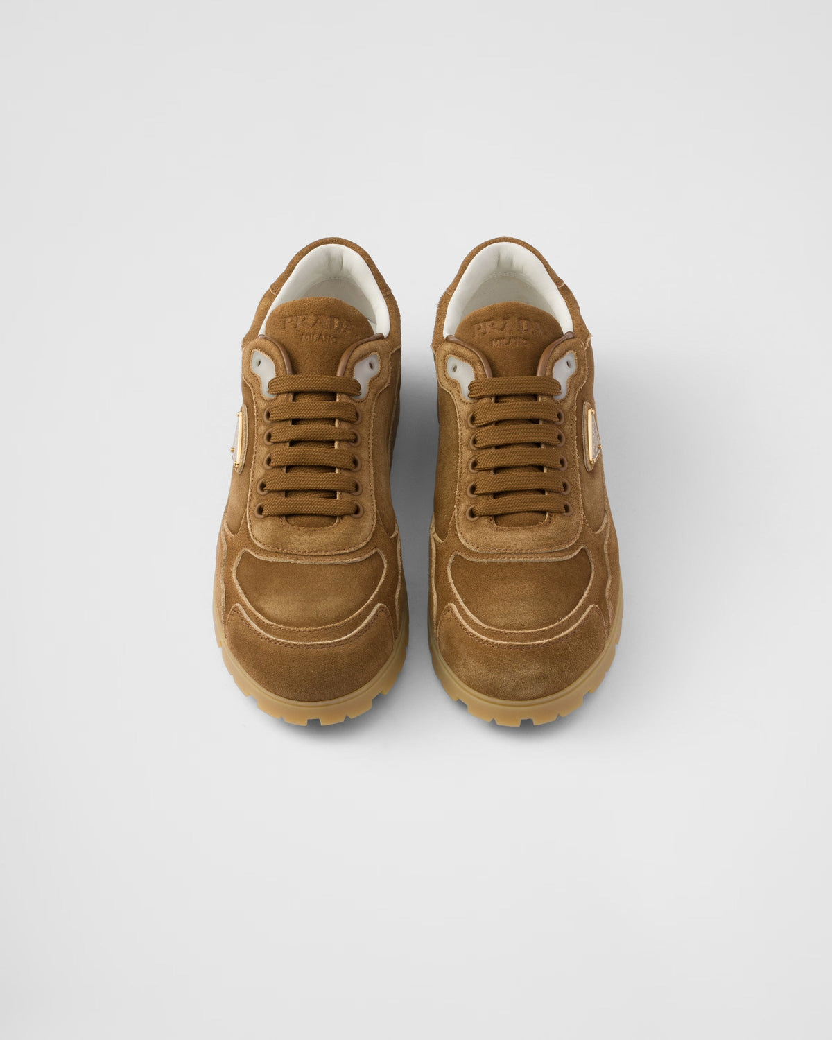 Trail faded suede sneakers – these sporty and versatile sneakers are made of suede with a faded effect that gives – LUX VERSE Luxury Designer Fashion Outlet
