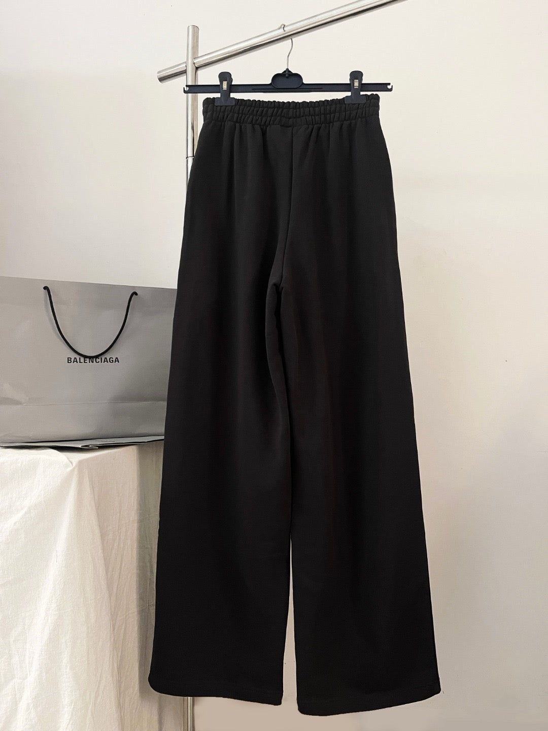 Wide-Leg Logo Trousers - Men's
