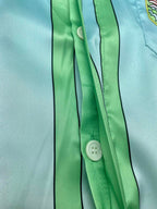 Seidenhemd mit blauem Farbverlauf – Herren
