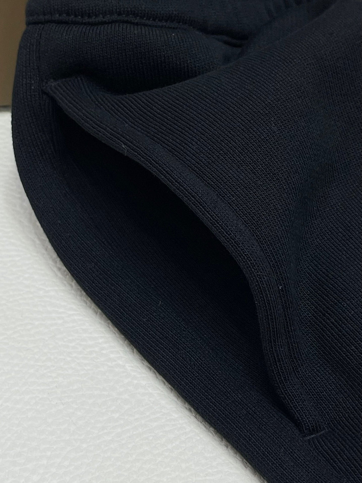 Marineblaue Jogginghose mit Monogramm aus Baumwolle – Herren