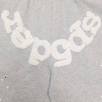 Graue Jogginghose mit „Arch Text“-Aufdruck aus Baumwolle – Herren