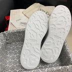 Oversized Silver Reflective Sneakers