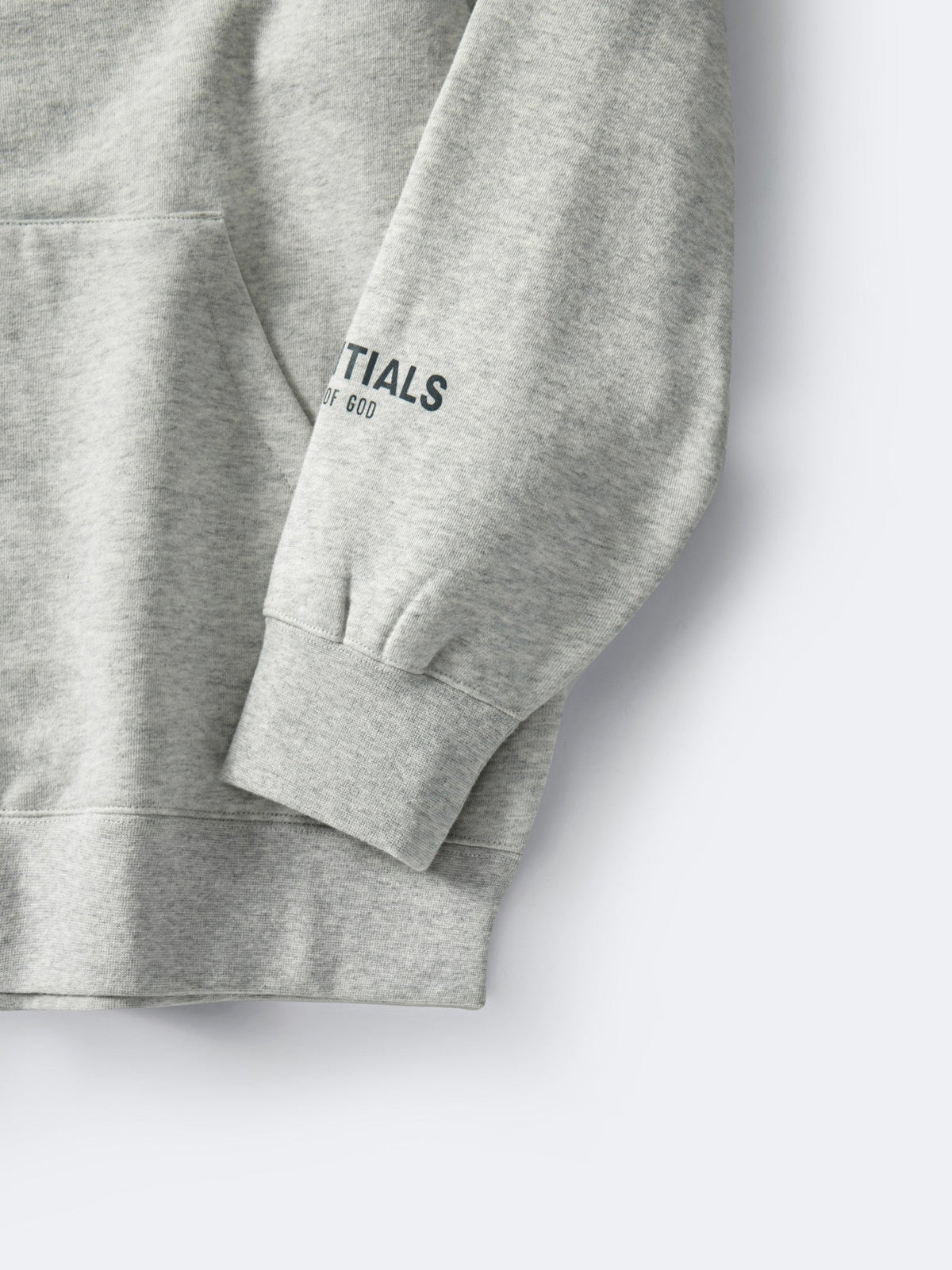 Weißer, unifarbener Reißverschluss-Hoodie aus Baumwolle – Herren
