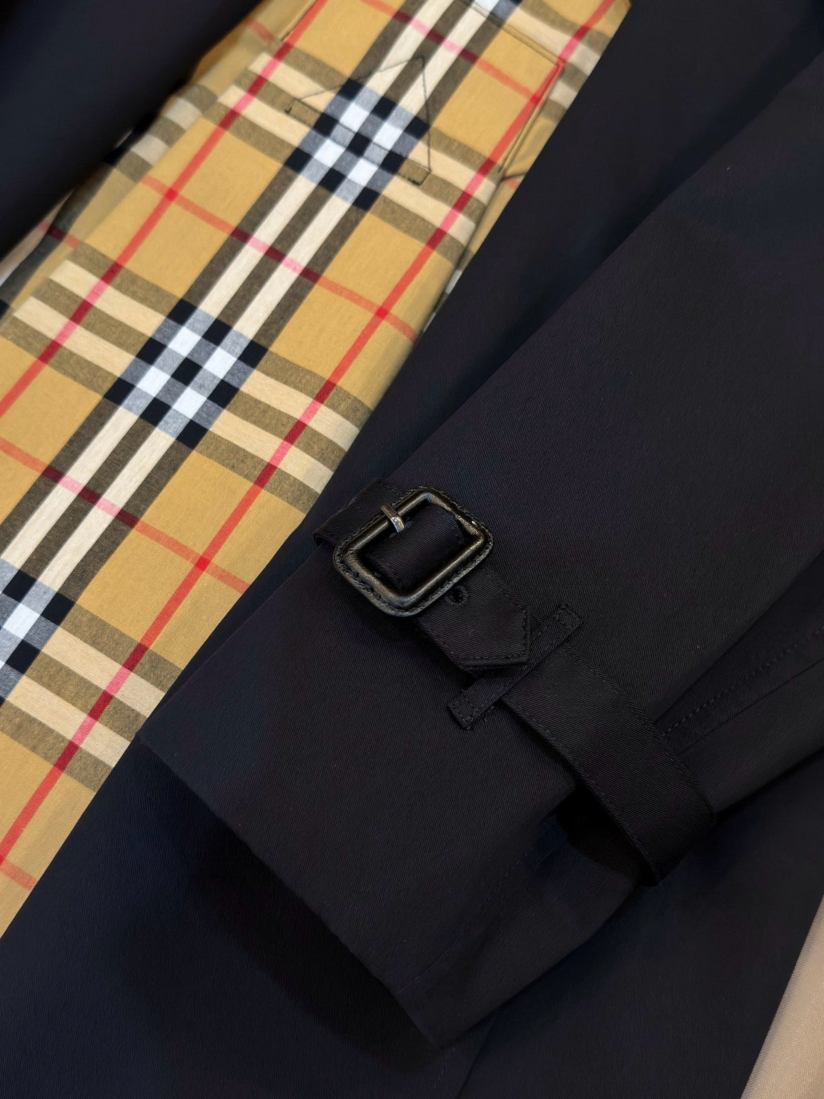 Marineblauer Trenchcoat für Herren