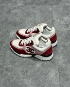 White Mesh Colourblock Chunky - Women's