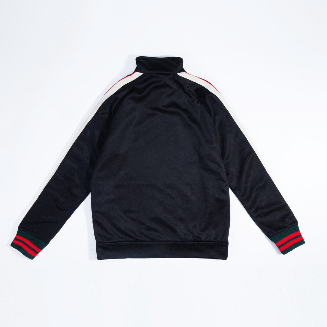 Navy Jersey Side Stripe Track - Men's