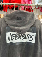 Washed Hoodie mit aufgesticktem Logo – Herren