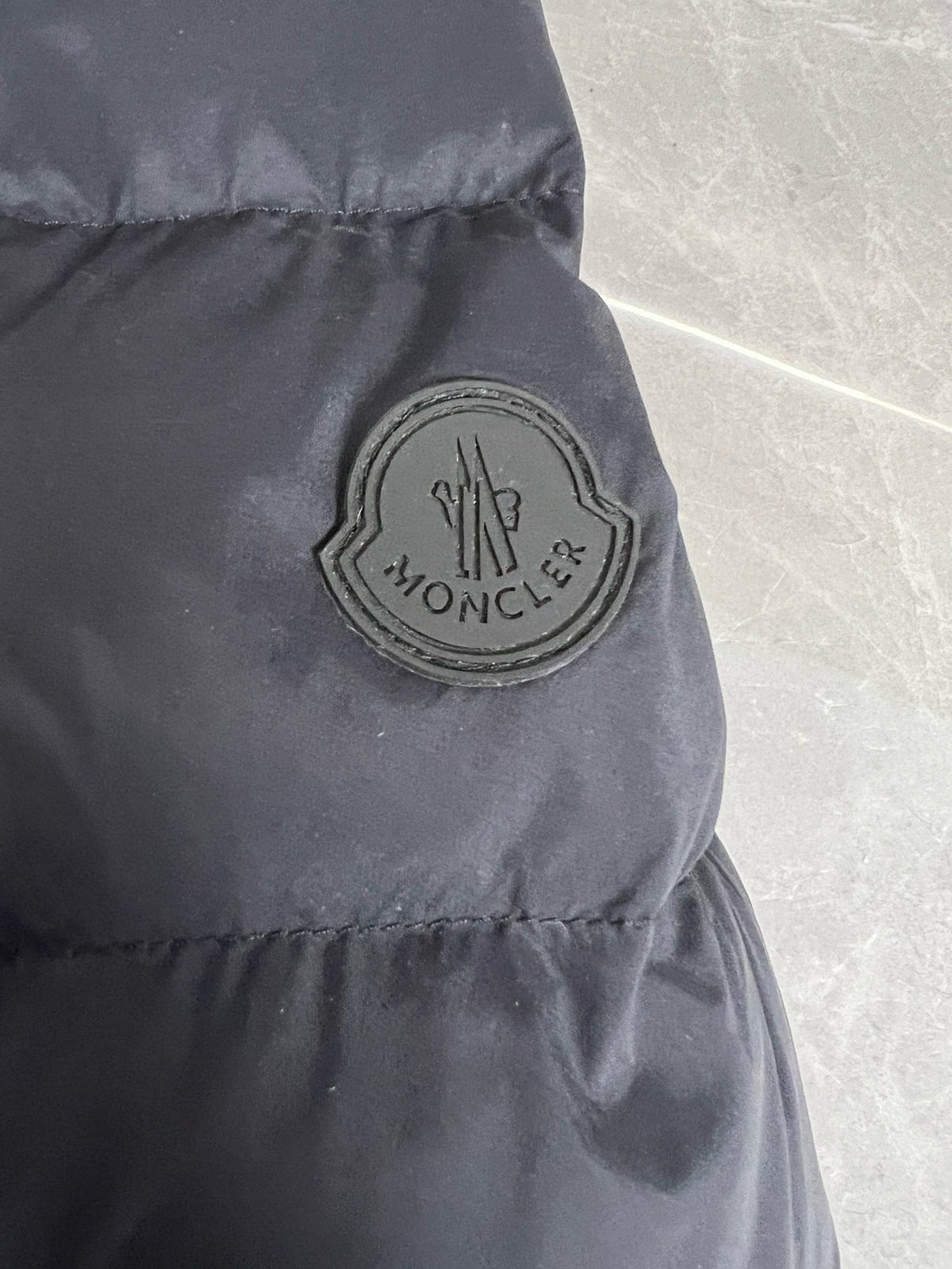 Schwarze Steppjacke - Herren