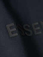 Grey Cotton Logo Pullover - Men's