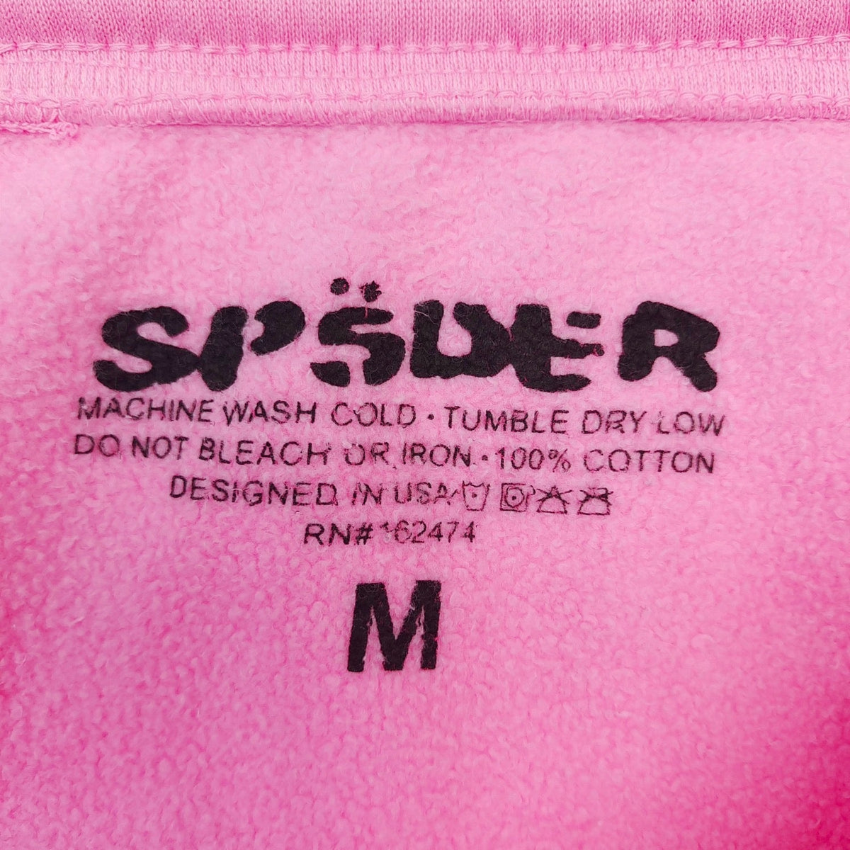 Pink Baumwolle Arch Text Jogger - Herren