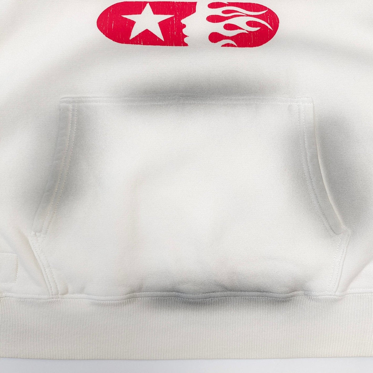 Weißer Hoodie - Herren