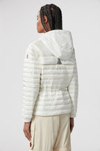 Eibing Short Down Jacket – crafted from micro ripstop Nylon lining Down-filled Water-repellent-look two-way – LUX VERSE Luxury Designer Fashion Outlet