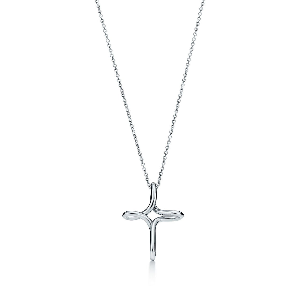 Cross Necklace Sterling Silver Material – LUX VERSE Luxury Designer Fashion Outlet
